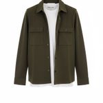 SELECTED Overshirt Grøn + SELECTED T-Shirt
