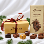 16 fyldte chokolader & 100 g kakaomandler