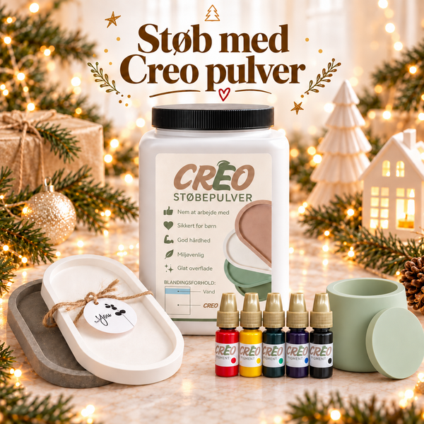 Støbekit til fad og krukke