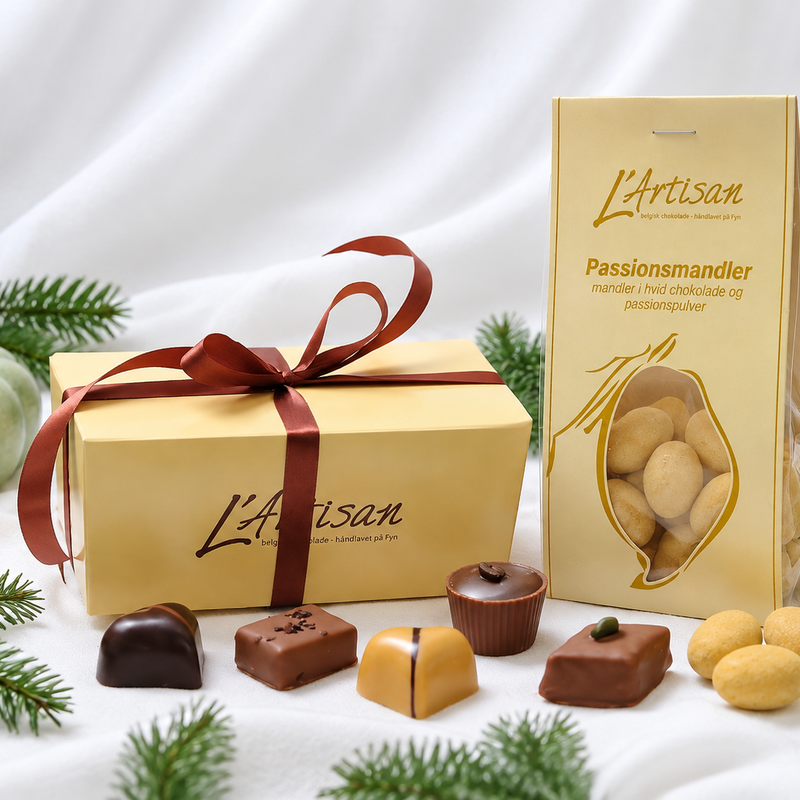 L’Artisan, 16 fyldte chokolader & passionsmandler